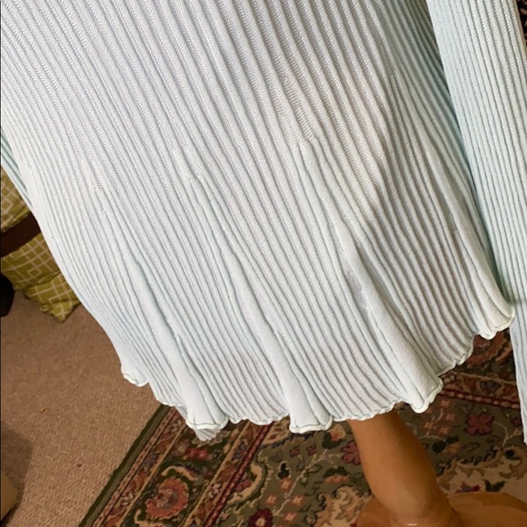 Soft green Sigrid Olsen sweater - Picture 6 of 8